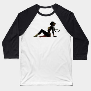 Slave Girl Mudflap- Left Baseball T-Shirt